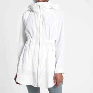 Athleta Drip Drop Jacket XXS white